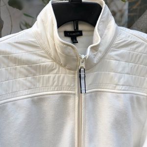 NW Talbots Sherpa Ivory Jacket , Sz L